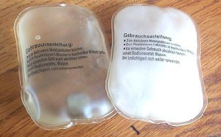 Auch Handwärmer sind kleine Latentwärmespeicher!
